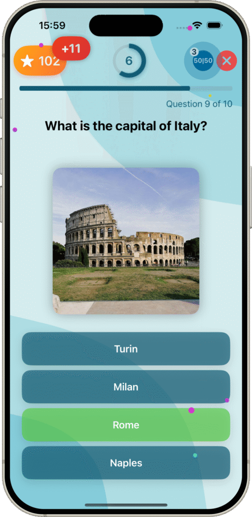 Geo Quest Capital Quiz Game