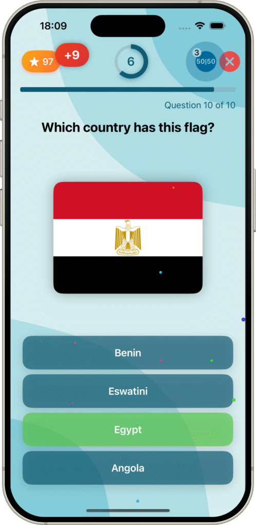 Geo Quest Flags Quiz